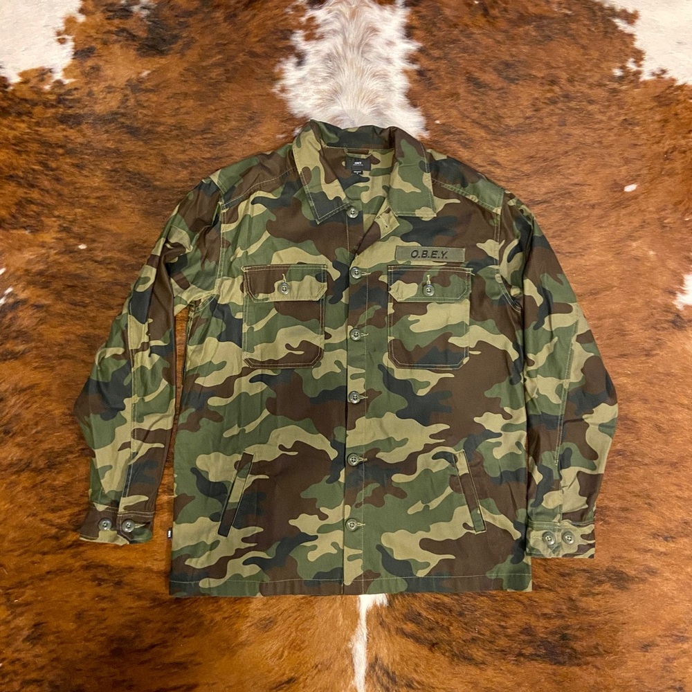 Obey Camo Overshirt